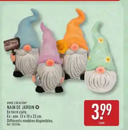ALDI HOME CREATION Nain de jardin offre