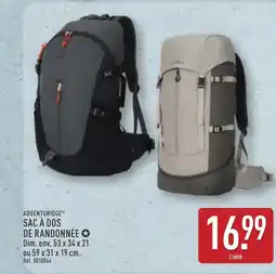 ALDI ADVENTURIDGE Sac à dos de randonnée offre