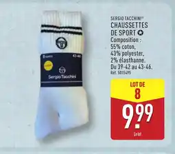 ALDI SERGIO TACCHINI Chaussettes de sport offre