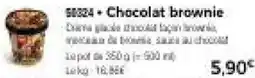 Thiriet Chocolat brownie offre