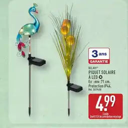 ALDI BELAVI Piquet solaire à led offre