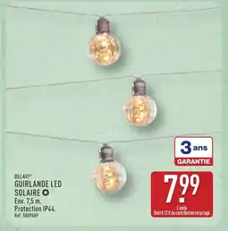 ALDI BELAVI Guirlande led solaire offre