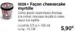 Thiriet Façon cheesecake myrtille offre