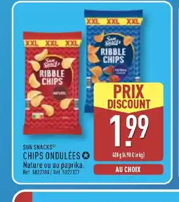 ALDI SUN SNACKS Chips ondulées offre