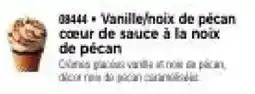 Thiriet Vanille,noix de pécan cœur de sauce à la noix de pécan offre