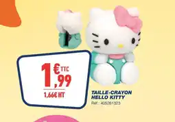 Bureau Vallée Taille-crayon hello kitty offre