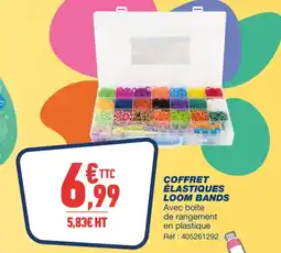 Bureau Vallée Coffret élastiques loom bands offre