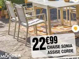 La Foir'Fouille Chaise sonia assise corde offre