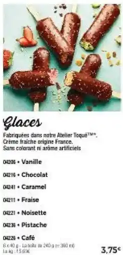 Thiriet Glaces offre