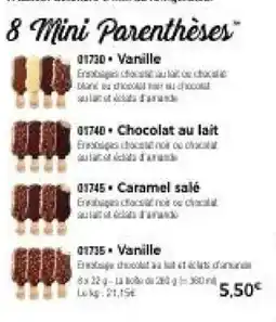 Thiriet 8 Mini Parenthèses offre