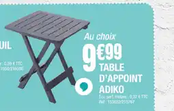 La Foir'Fouille Table d'appoint adiko offre
