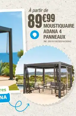 La Foir'Fouille Moustiquaire adana 4 panneaux offre