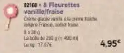 Thiriet 8 Fleurettes vanille,fraise offre