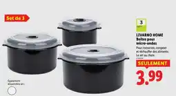 Lidl Livarno home boîtes pour micro-ondes offre
