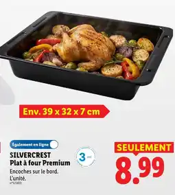 Lidl Silvercrest plat à four premium offre