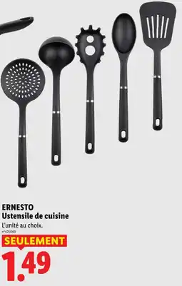 Lidl Ernesto ustensile de cuisine offre