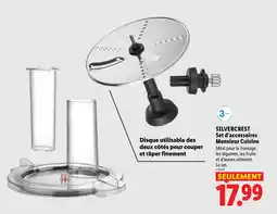 Lidl Silvercrest set d’accessoires monsieur cuisine offre