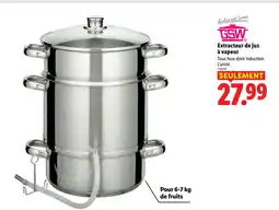 Lidl Gsw extracteur de jus à vapeur offre