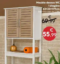 Maxi Bazar Meuble dessus wc offre