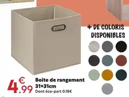 Maxi Bazar Boite de rangement offre