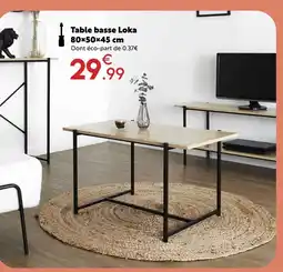 Maxi Bazar Table basse loka offre