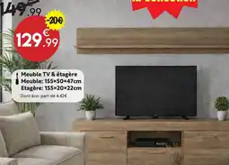 Maxi Bazar Meuble tv & étagère offre