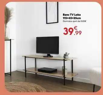 Maxi Bazar Banc tv loka offre