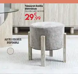 Maxi Bazar Tabouret emilia offre