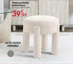 Maxi Bazar Tabouret emilia ø40×39.5cm offre
