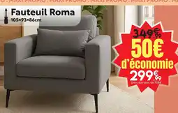 Maxi Bazar Fauteuil roma offre