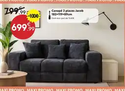 Maxi Bazar Canapé 2 places jacob offre