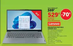 Hyper U Lenovo ordinateur portable 15,6 offre