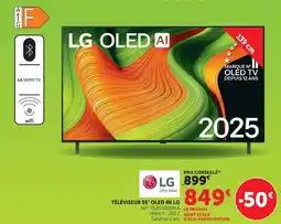Hyper U Lg téléviseur 55 oled 4k offre