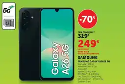 Hyper U Samsung galaxy a26 5g offre