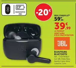 Hyper U Jbl écouteurs bluetooth offre