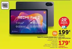 Hyper U Xiaomi tablette redmi pad 2 offre