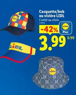 Lidl Lidl casquette/bob ou visière offre