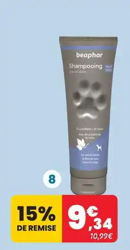 Animalis Beaphar shampoing spécial - 250ml offre