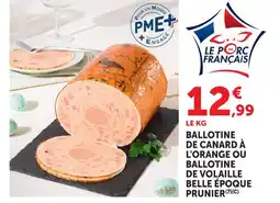 Super U Prunier ballotine de canard à l'orange belle époque offre