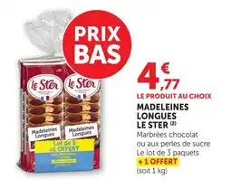 Super U Le ster madeleines longues offre