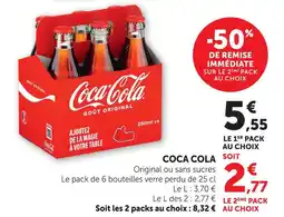 Super U Coca cola offre