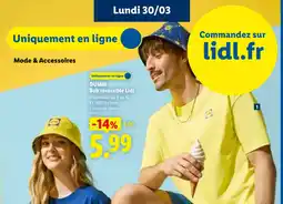 Lidl DUMM Bob réversible Lidl offre