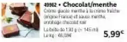 Thiriet Chocolat,menthe offre