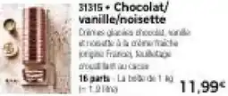 Thiriet Chocolat, vanille,noisette offre