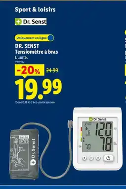 Lidl DR. SENST Tensiomètre à bras offre