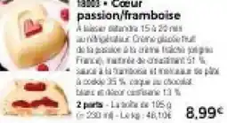 Thiriet Cœur passion,framboise offre