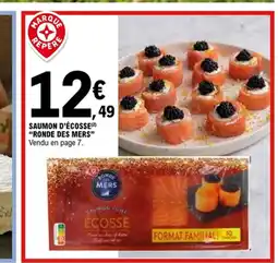 E.Leclerc RONDE DES MERS Saumon d'écosse offre