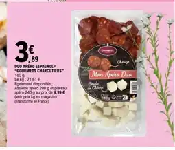E.Leclerc GOURMETS CHARCUTIERS Duo apéro espagnol offre