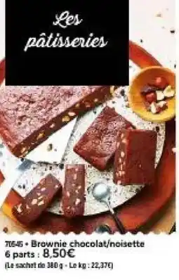 Thiriet Brownie chocolat,noisette offre