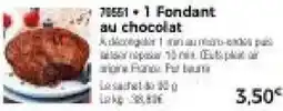 Thiriet 1 Fondant au chocolat offre